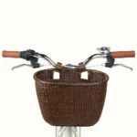 Dreamcatcher Handwoven Cane Bike Basket - Image 4